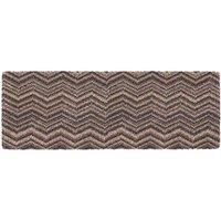 My Mat Cotton Indoor Candy Linen Zig Zag 50X150, Cream