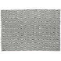 Hug Rug Woven Herringbone Rug Warm Grey 160 x 230cm