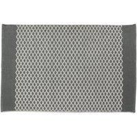 Hug Rug Woven Trellis Rug Warm Grey 120 x 170cm