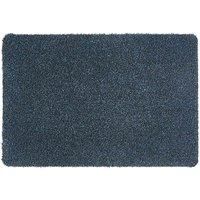 My Mat Cotton Indoor Indigo Door Mat, Washable Doormat for Hallway, Kitchen, Front Door 80X95cm