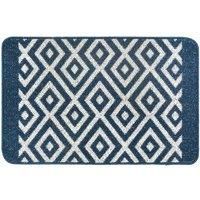 My Stain Door Mat, Stain Resistant, Perfect for Indoor Use, Front Door, Entryway and Patio, Cosy Navy 50x75cm