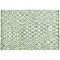 Hug Rug Woven Diamond Rug Dark Green 160X230