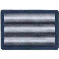 My Stain Door Mat, Stain Resistant, Perfect for Indoor Use, Front Door, Entryway and Patio, Stripe Navy 67x100cm