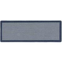 My Mat My Stain Resistant Stripe Navy 67X200, Blue