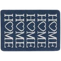 My Mat My Stain Resistant Home Navy 67X100, Blue