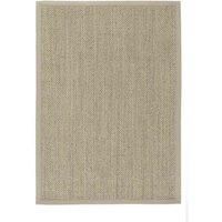 Origins Sisal Rug Light Beige with Sand Border 160x230