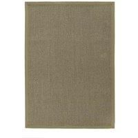 Sisal Rug Sage Green with Sage Green Border 160x230