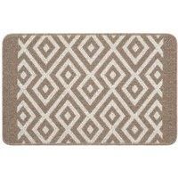 My Stain Door Mat, Stain Resistant, Perfect for Indoor Use, Front Door, Entryway and Patio, Cosy Stone 50x75cm