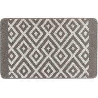 My Stain Door Mat, Stain Resistant, Perfect for Indoor Use, Front Door, Entryway and Patio, Cosy Silver 50x75cm