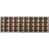My Mat Nylon Indoor Pattern My Retro Floral Runner 50X150, Orange