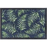 My Mat Nylon Indoor Pattern My Fern Leaves 50X75, Green