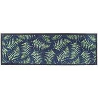 My Mat Nylon Indoor Pattern My Fern Leaves Runner 50X150, Green