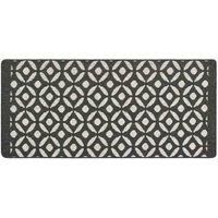My Mat My Stain Resistant Crescent Charcoal 67X150, Grey