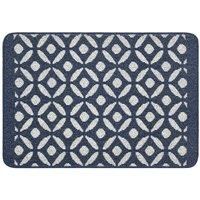 My Stain Door Mat, Stain Resistant, Perfect for Indoor Use, Front Door, Entryway and Patio, Crescent Navy 67x100cm