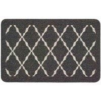 My Stain Door Mat, Stain Resistant, Perfect for Indoor Use, Front Door, Entryway and Patio, Arbor Charcoal 50x75cm