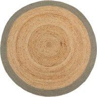Origins Jute Border Sage Green 150 Circle