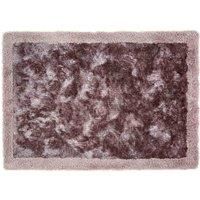 Origins Shimmer Shaggy Border Mauve 80X150