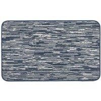 My Stain Door Mat, Stain Resistant, Perfect for Indoor Use, Front Door, Entryway and Patio, Broken Stripe Navy 50x75cm