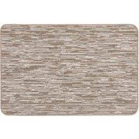 My Stain Door Mat, Stain Resistant, Perfect for Indoor Use, Front Door, Entryway and Patio, Broken Stripe Stone 67x100cm