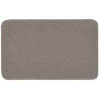 My Stain Door Mat, Stain Resistant, Perfect for Indoor Use, Front Door, Entryway and Patio, Plain Silver 50x75cm