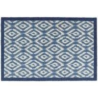 My Mat Abstract Geo Nylon Indoor Pattern Washable Doormat for Hallway, Kitchen, Front Door 50x75cm