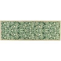 My Mat Nylon Indoor Pattern My Heritage Green Runner 50X150, Green