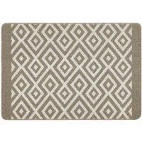 My Stain Door Mat, Stain Resistant, Perfect for Indoor Use, Front Door, Entryway and Patio, Cosy Stone 67x100cm