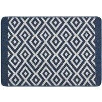 My Stain Door Mat, Stain Resistant, Perfect for Indoor Use, Front Door, Entryway and Patio, Cosy Navy 67x100cm