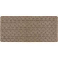 Hug Rug Sculptured Washable Basket Weave Mink 67X150