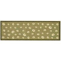 My Mat Nylon Indoor Pattern My Daisy Cow Runner 50X150, Green