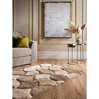 Very Home Premium 3D Scallop Shaggy Beige Rug