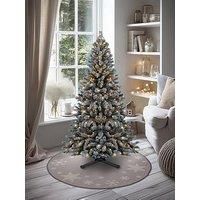 Very Home Let It Snow Circle Rug