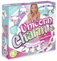 Craftbox CB806 Unicorn Charm Jewellery Craft Set, Mixed
