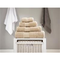 Deyongs Bliss Pima Cotton Towel - FACE, BISCUIT