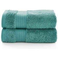 Deyongs - Bliss Pima 100% Cotton 650gsm Bathroom Towel - Teal Blue - Guest Towel