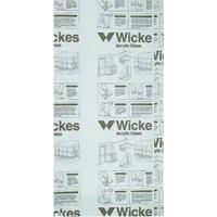 Wickes Durable Clear Acrylic Sheet  600mm X 1220mm
