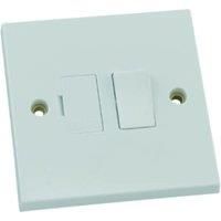 Wickes 13 Amp Switched Spur  Polished