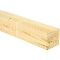 Wickes Whitewood Door Stop 12x32x2100mm Pack 10
