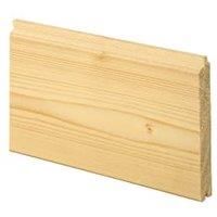 Wickes General Purpose Softwood Cladding - 14mm x 94mm x 1.8m Pack of 4