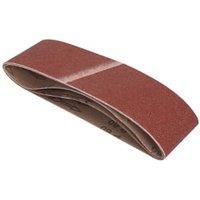 Wickes Coarse 75 x 533mm Sanding Belts - Pack of 3