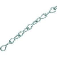 Wickes Galvanised Single Jack Chain  2mm x 2m