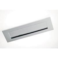 Wickes Letterbox - Chrome 76 x 254mm