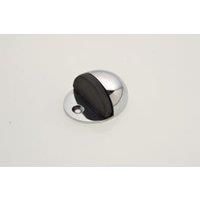 Wickes Floor Mounted Door Stop - Chrome 44mm