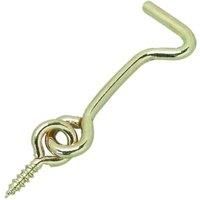 Wickes Small Hook & Eye  Pack of 8