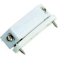 Wickes Magnetic Cupboard Catch - White Pack of 2