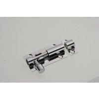 Wickes Barrel Bolt - Chrome 51mm