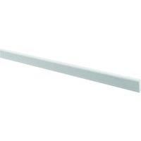 Wickes PVCu White Cloaking Profile 45 x 2500mm Pack 5