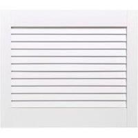 Wickes White Closed Internal Louvre Door - 457mm x 533mm