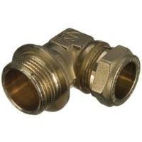 Primaflow Brass Compression Male Elbow - 3/4in X 22mm
