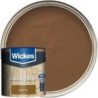 Wickes Decking Stain - Natural Oak 2.5L